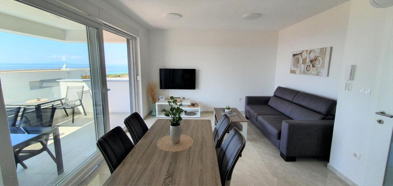 Seahorse Luxury Apartment With Pool And Sea View Novalja Exterior photo